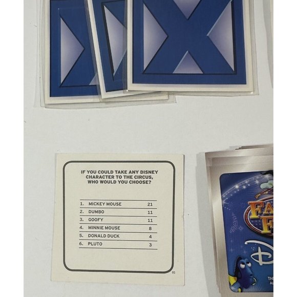 Disney Edition Family Feud Game Box Complete Cardinal Ages 8+ Players 2+ Fun - Picture 9 of 12